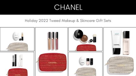 makeup sets chanel|chanel gift set 2022.